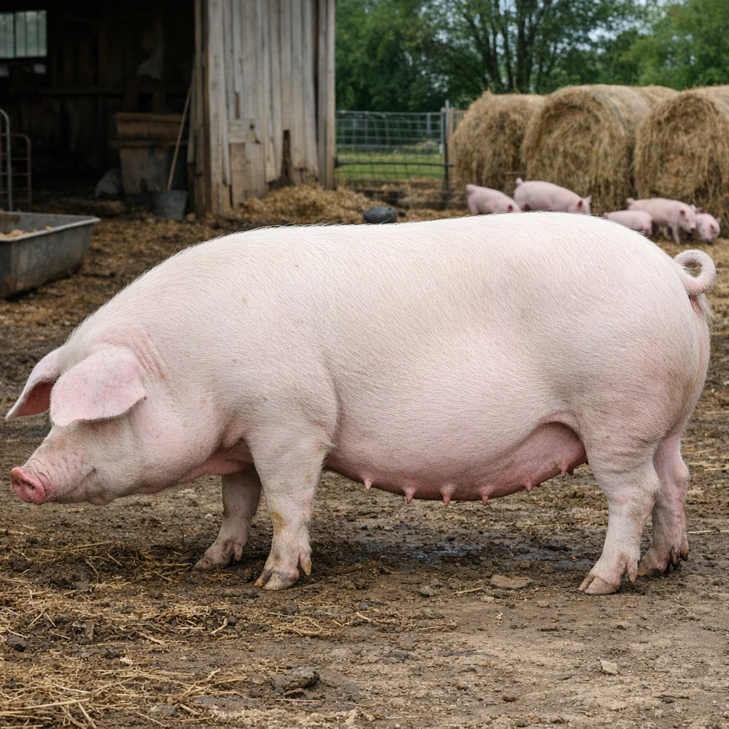 American Landrace – Sus scrofa domesticus – trzoda chlewna