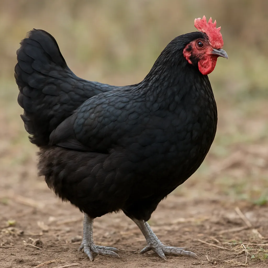 Leonesa Negra – Gallus gallus domesticus – kura