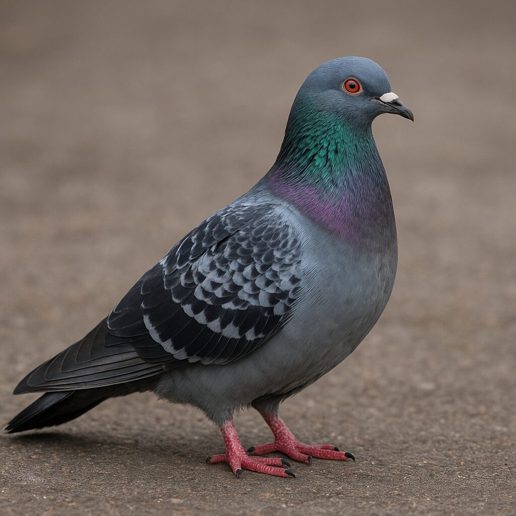 Gołąb king – Columba livia domestica – gołąb