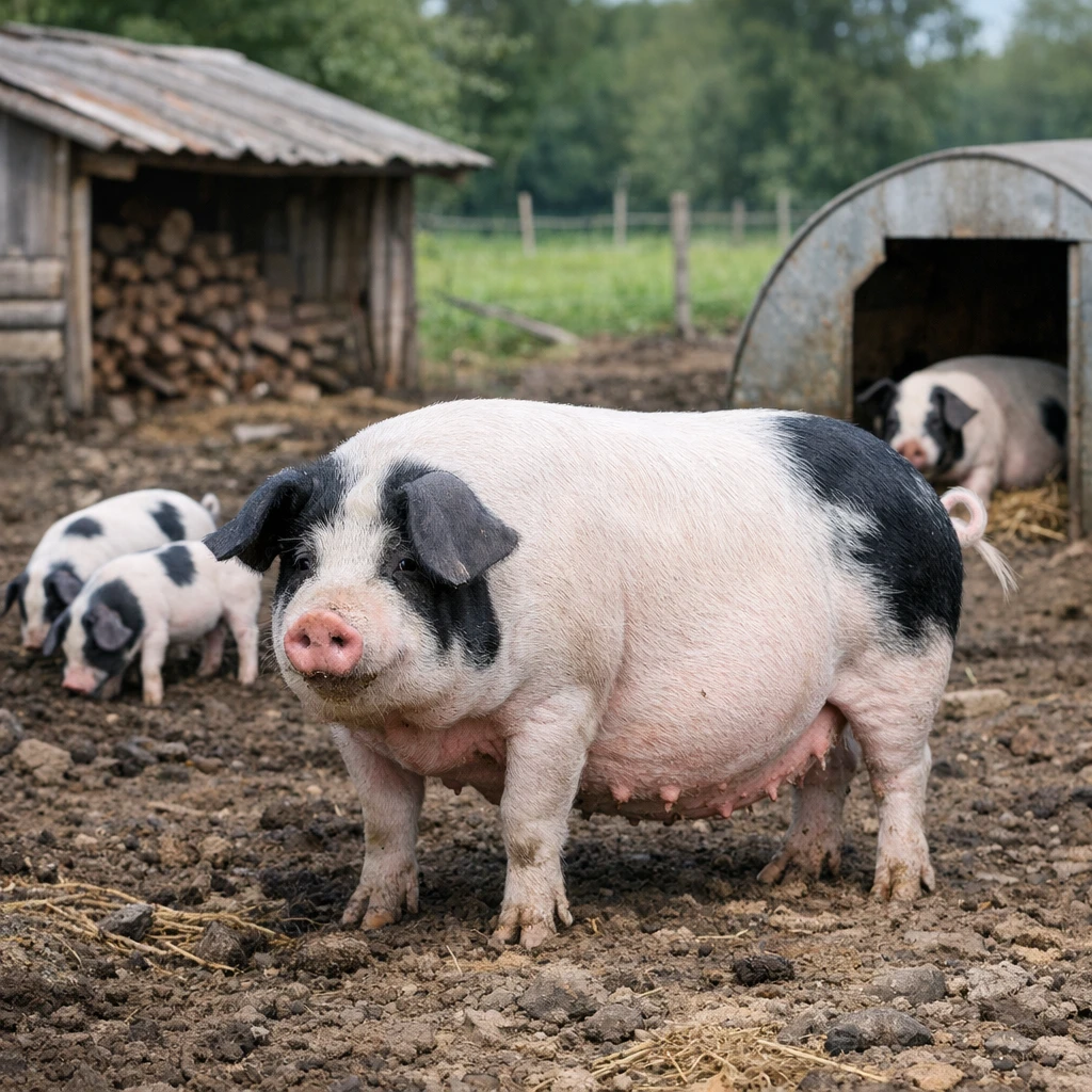 Złotnicka Biała – Sus scrofa domesticus – trzoda chlewna