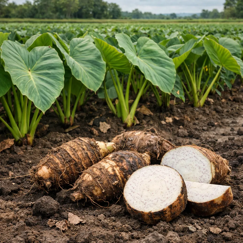 Taro – Colocasia esculenta (roślina okopowa)