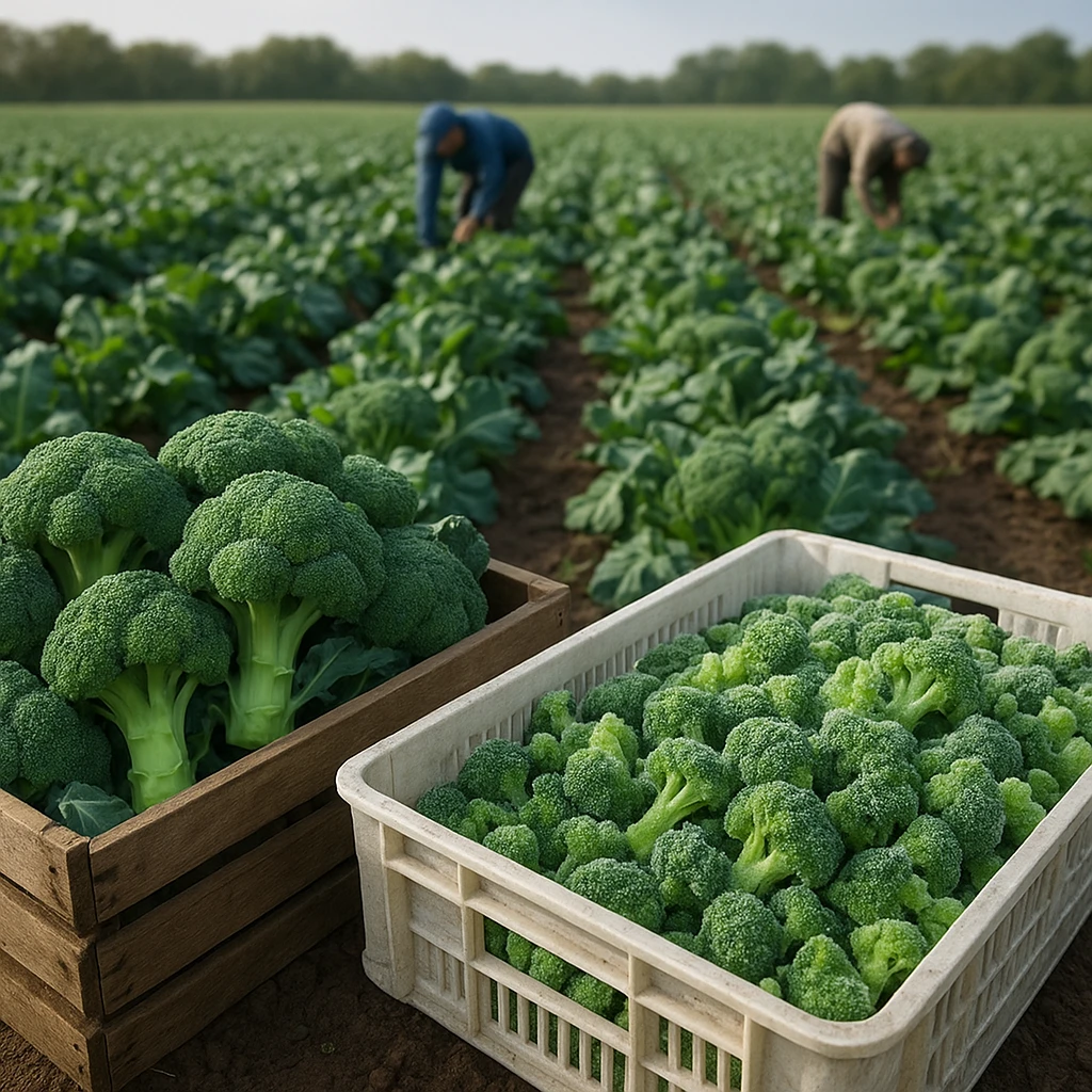 Uprawa brokuła na rynek świeży i do mrożenia