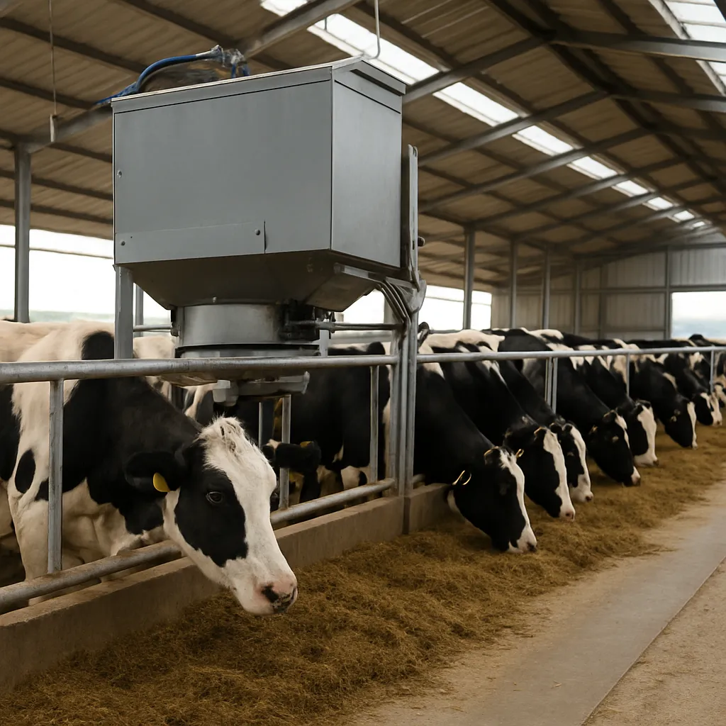 Automatyczne systemy karmienia bydła w nowoczesnej oborze