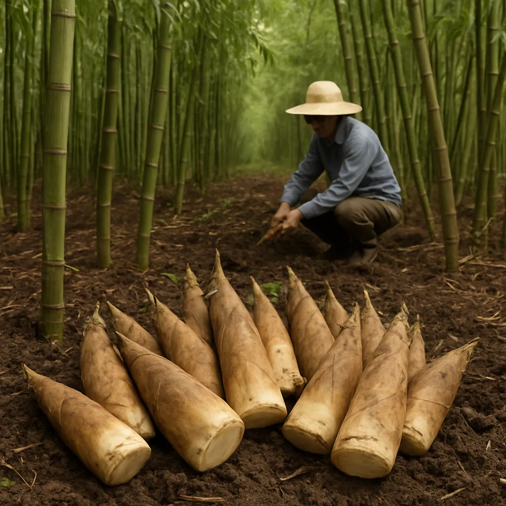 Uprawa bambusa spożywczego