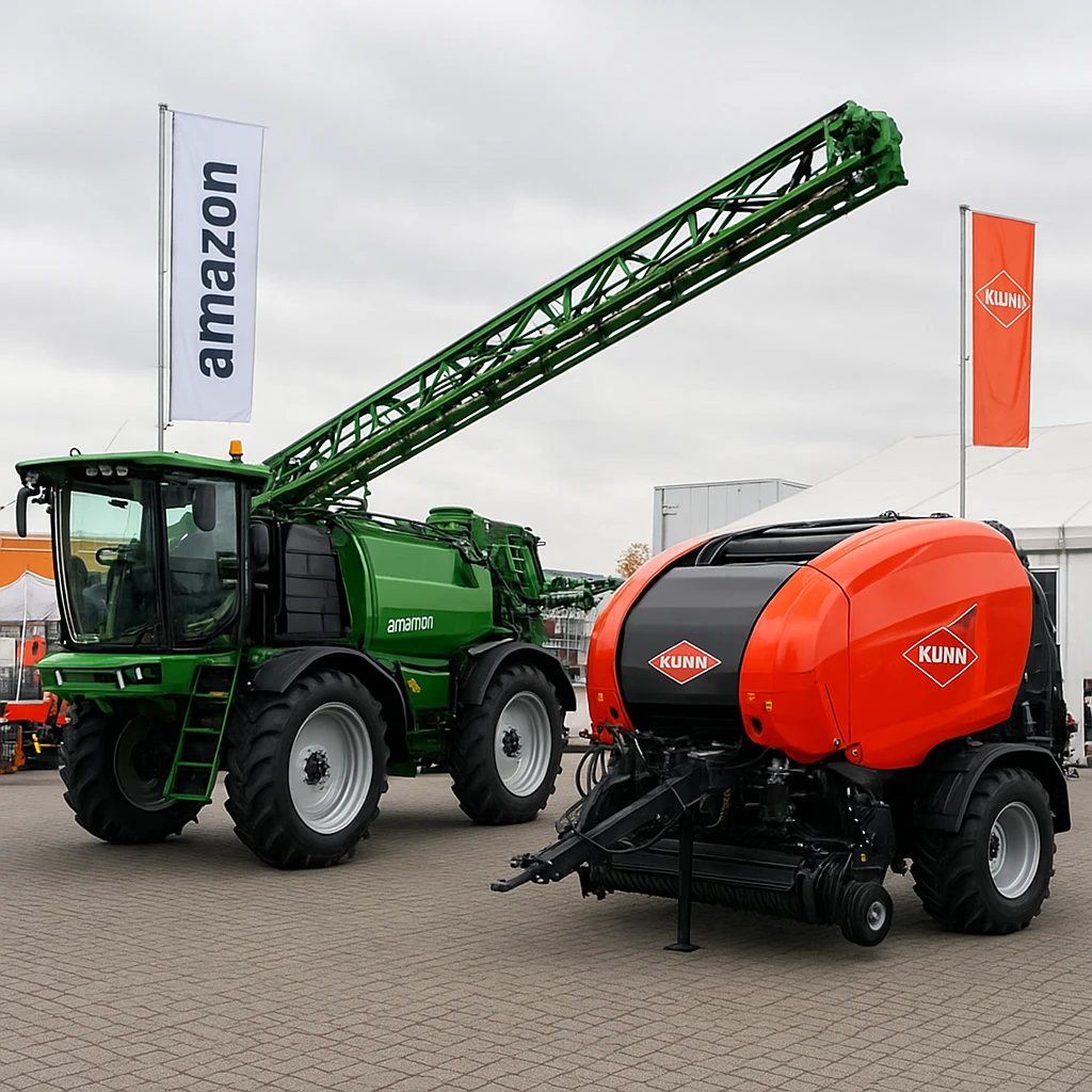 Nowości Amazone i Kuhn zaprezentowane na targach Agritechnica