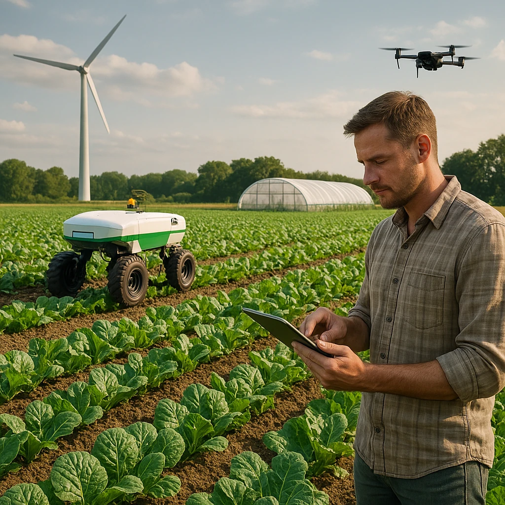 Nowoczesne rolnictwo ekologiczne – technologie wspierające produkcję