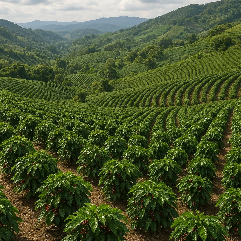 Największe plantacje kawy na świecie