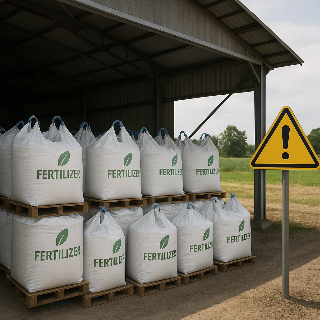 Magazyn nawozów na gospodarstwie – wymagania prawne i bezpieczeństwo