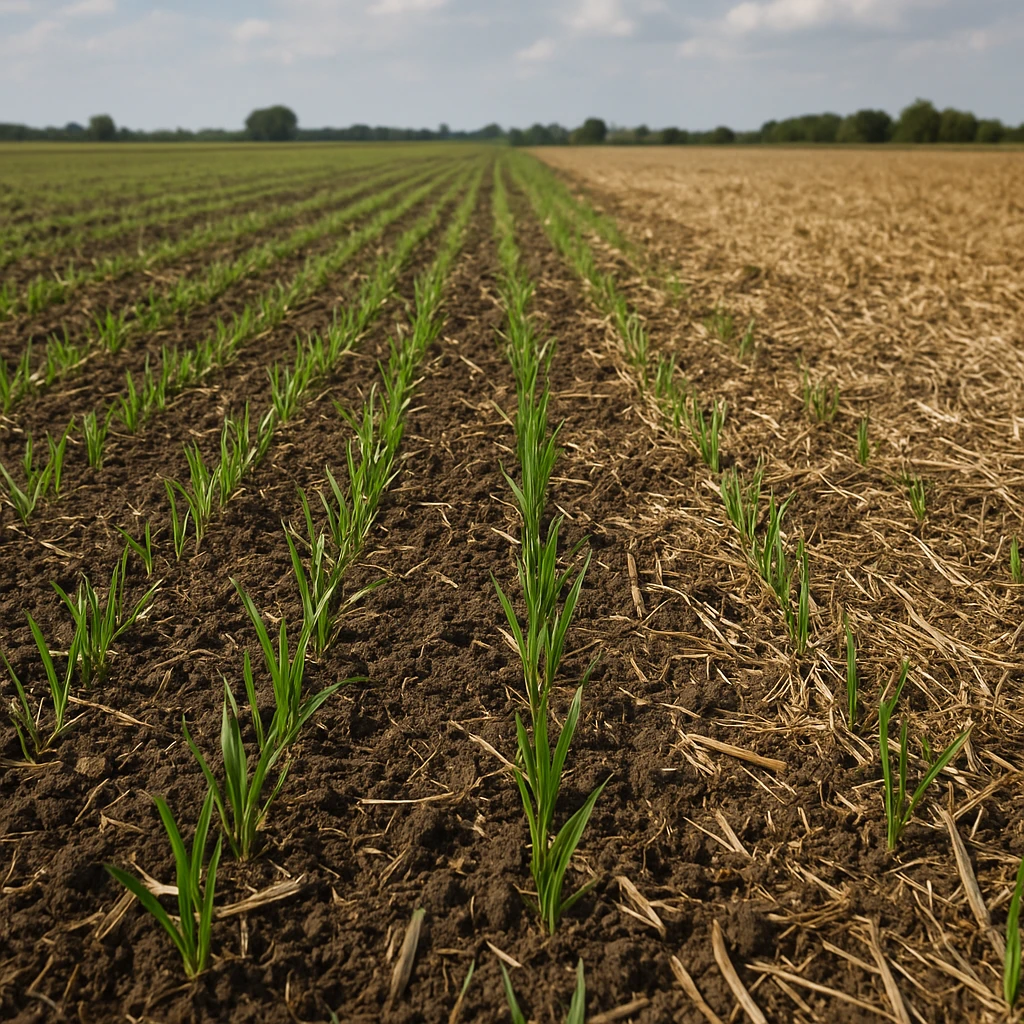 Uprawa bezorkowa zbóż – zalety i zagrożenia