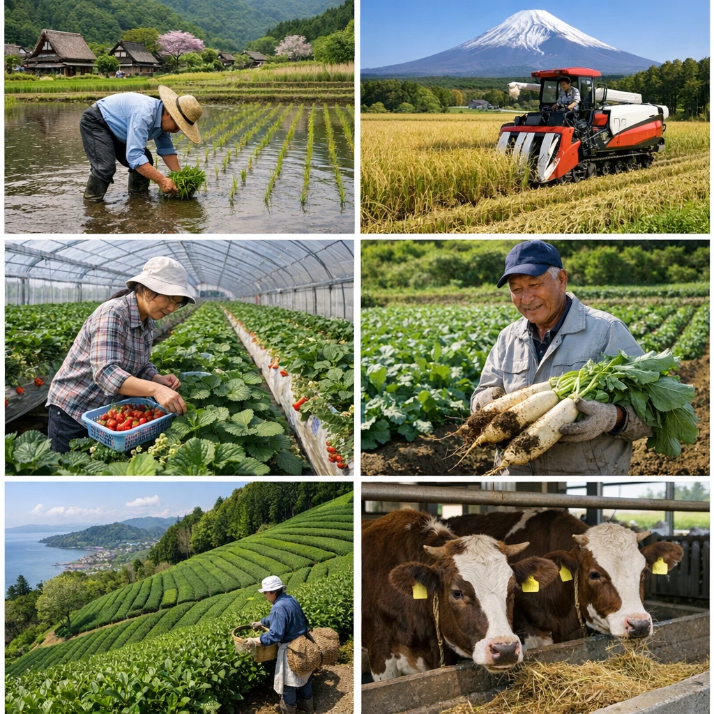 Rolnictwo w Japonii – jak wygląda