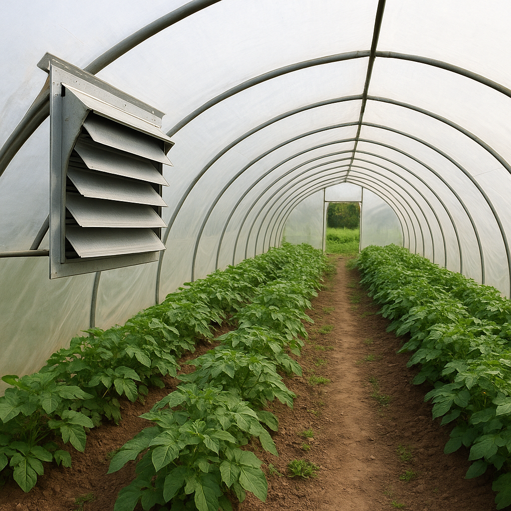 Jak wentylować tunel foliowy