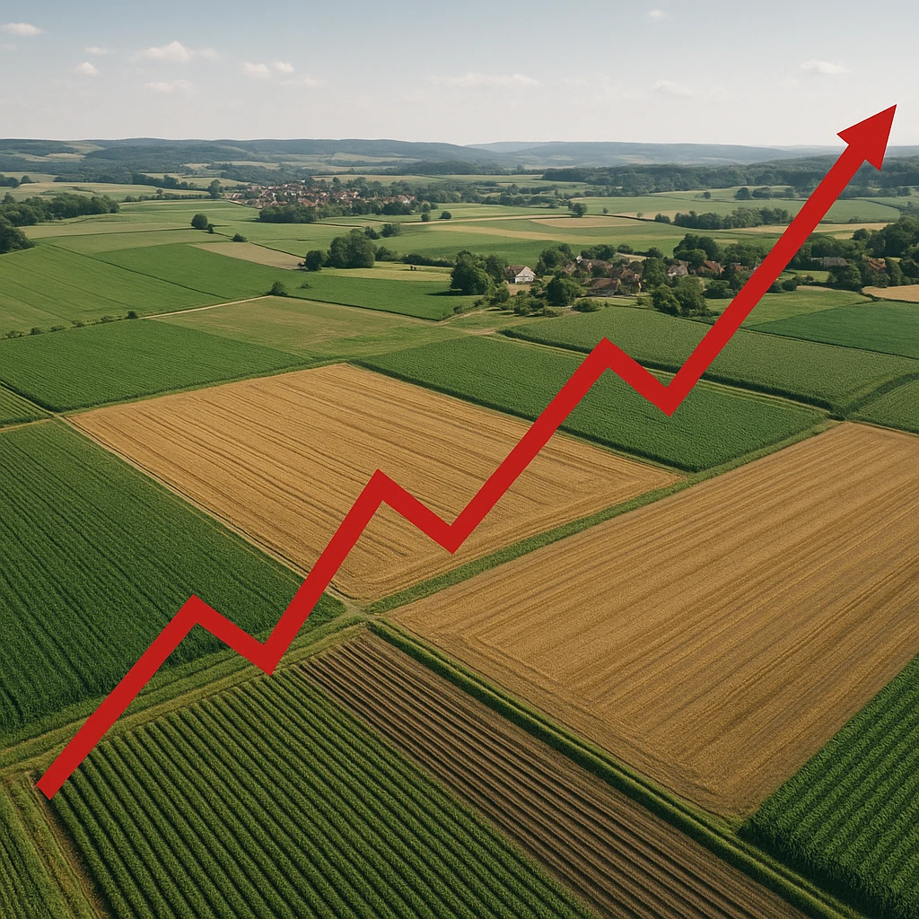 Rekordowe ceny ziemi rolnej w Polsce i Europie