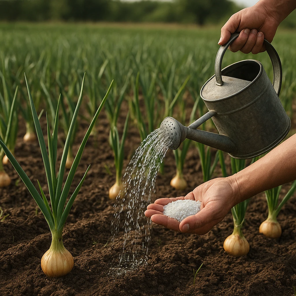 Jak zwiększyć plony cebuli – nawożenie i nawadnianie