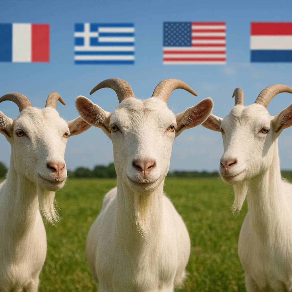 Najwięksi producenci mleka koziego