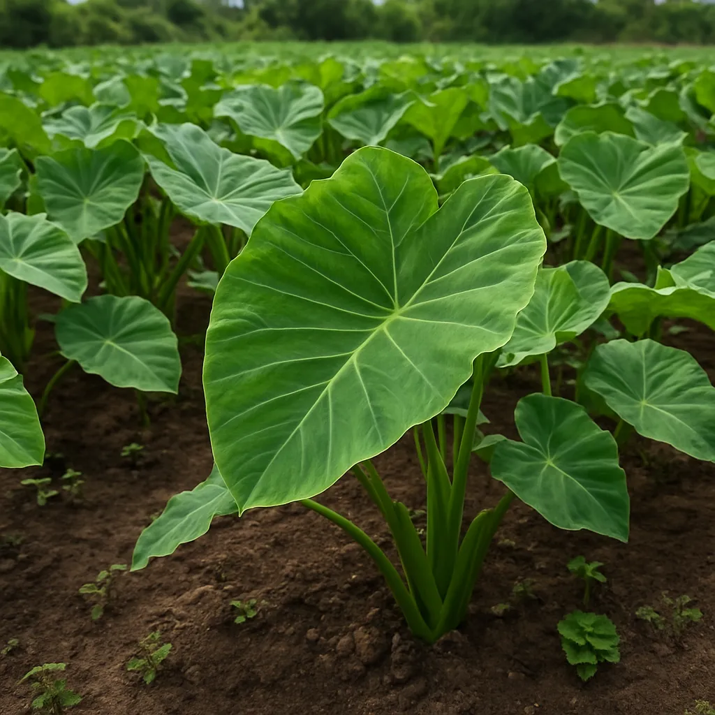 Uprawa kolokazji edojskiej