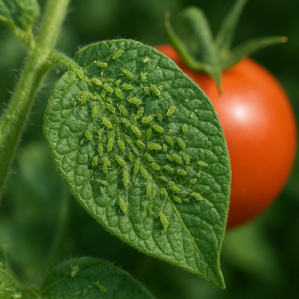 Mszyca szklarniowo-ziemniaczana – ziemniak, pomidor