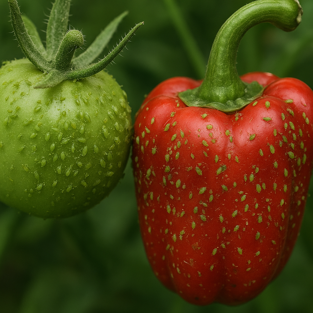 Mszyca psiankowcowa – pomidor, papryka