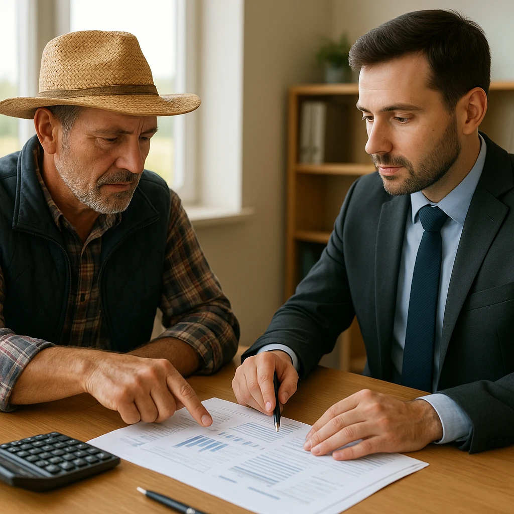 Jak bank ocenia dochody rolnika przy wniosku kredytowym
