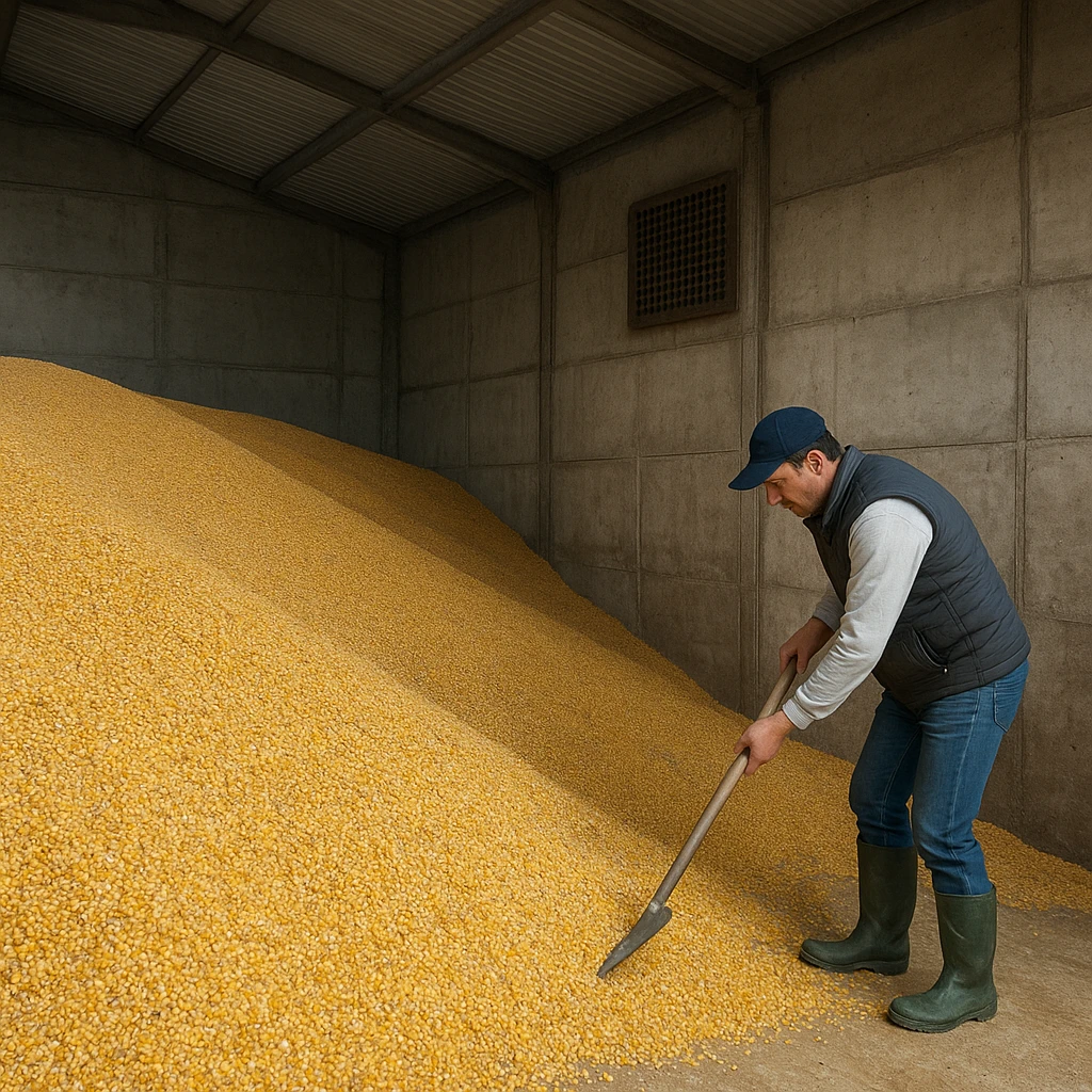Jak zapobiegać rozwojowi pleśni w magazynowanej kukurydzy