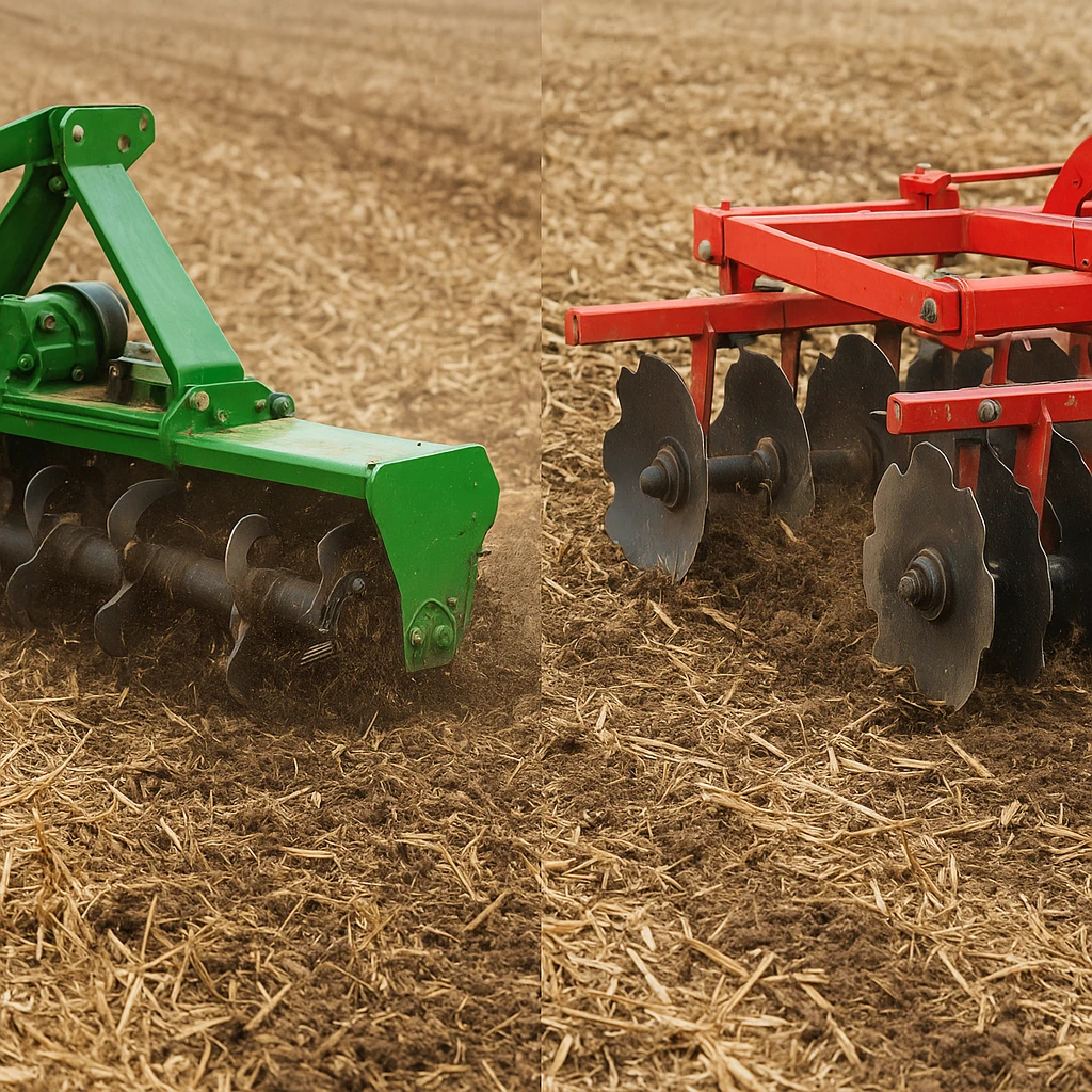 Agregaty zębowe vs talerzowe – efektywność mieszania resztek