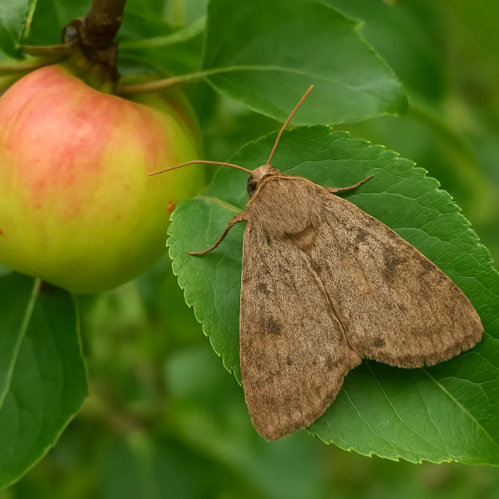 Brudnica nieparka – drzewa owocowe