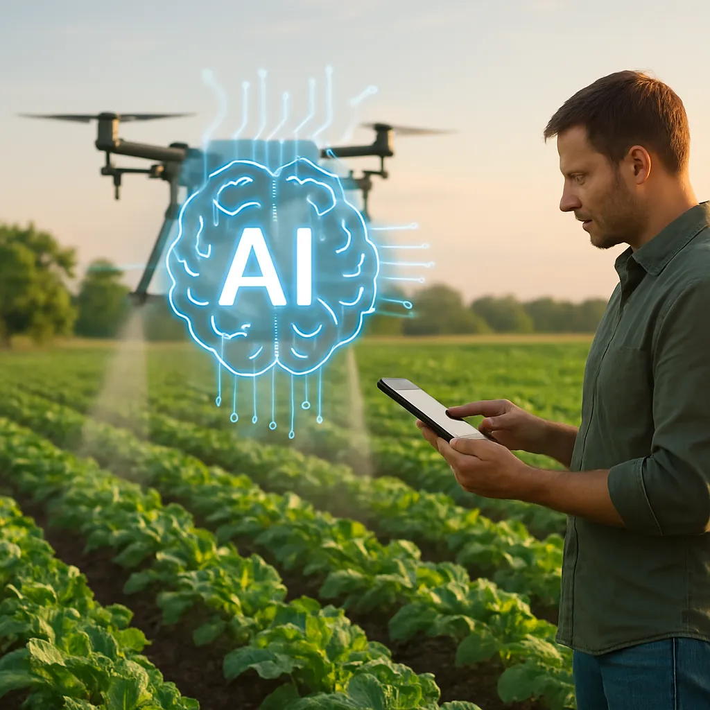AI a redukcja zużycia środków ochrony roślin