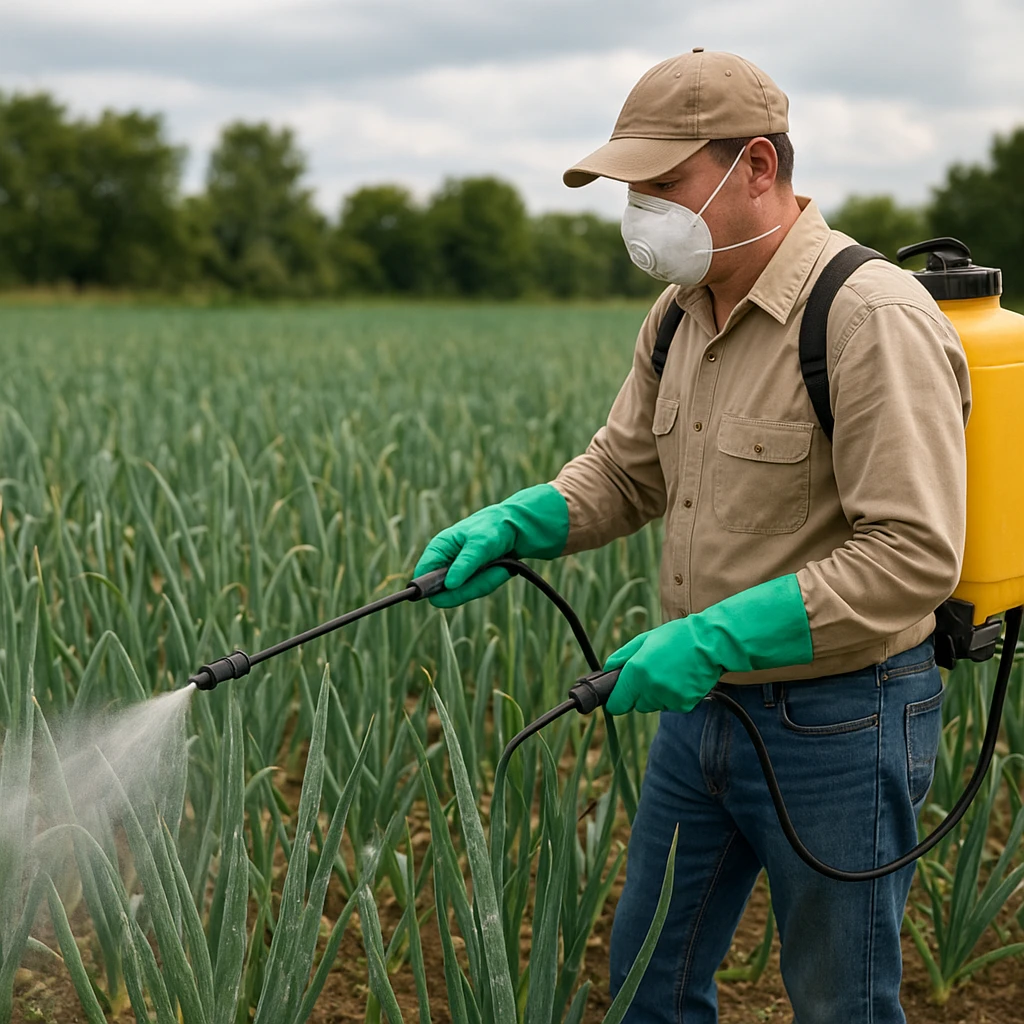 Ochrona plantacji cebuli przed mączniakiem rzekomym