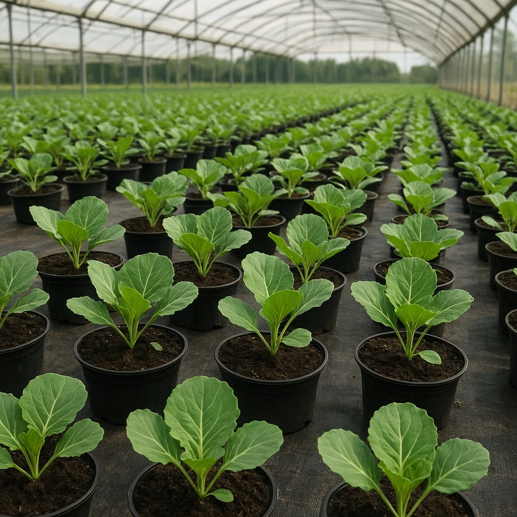 Produkcja rozsady kapusty w polskich szkółkach