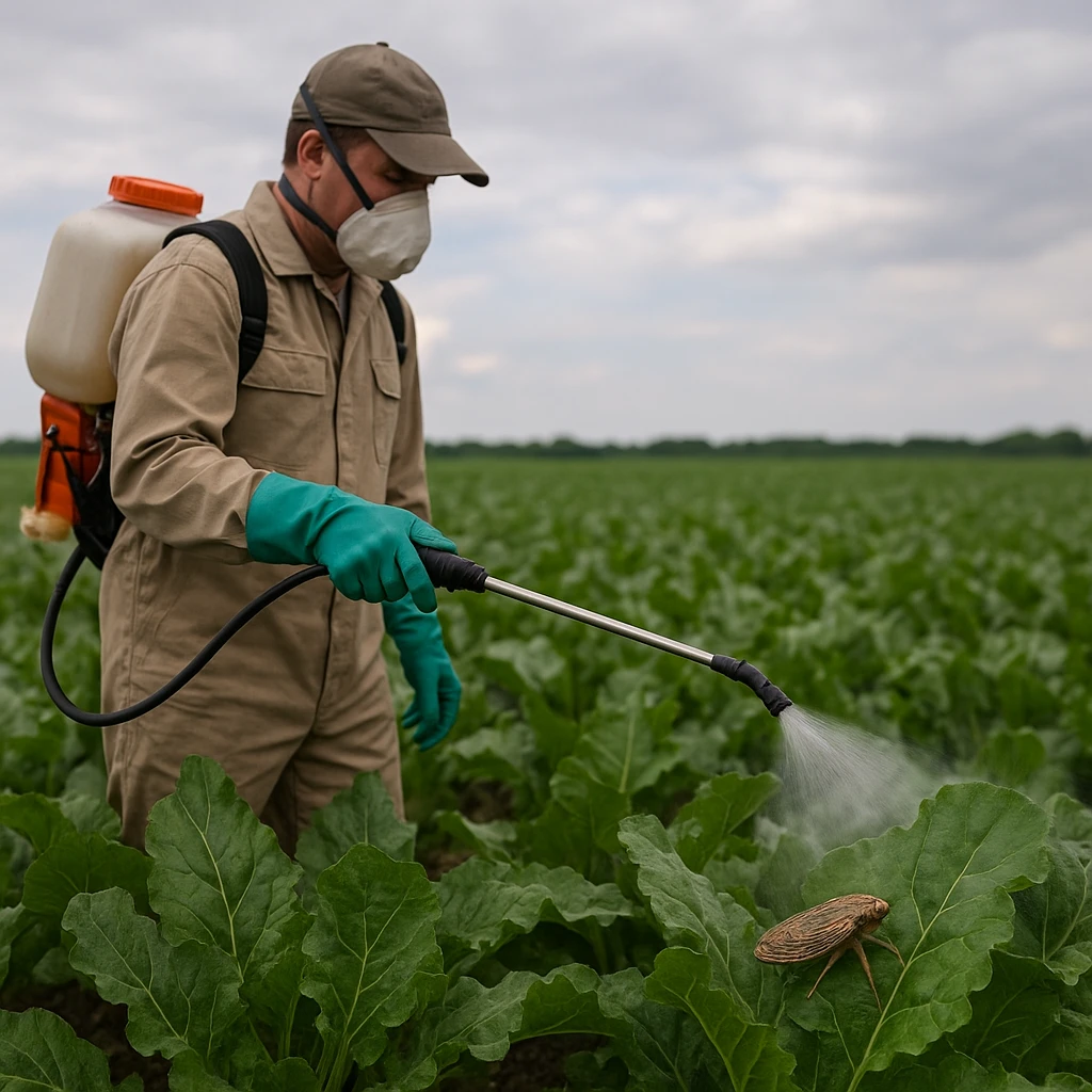 Ochrona plantacji buraka cukrowego przed chwościkiem