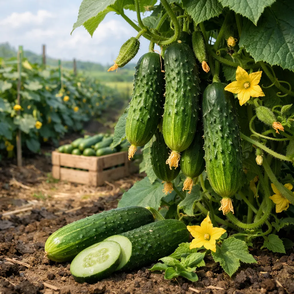 Ogórek siewny – Cucumis sativus (warzywo)