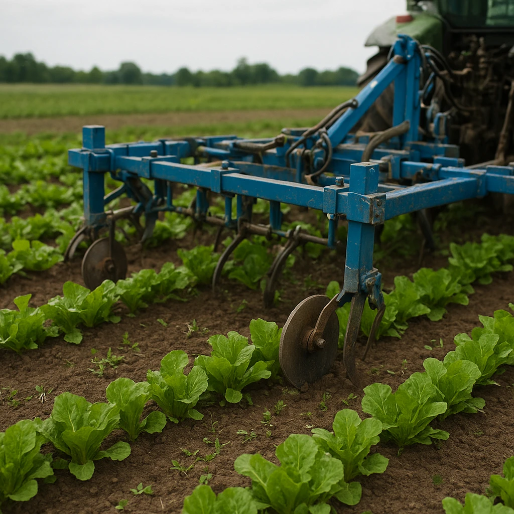 Mechaniczne odchwaszczanie warzyw w gospodarstwach ekologicznych