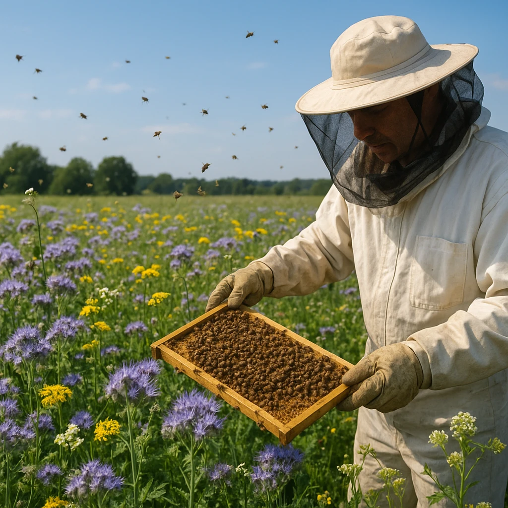 Uprawa roślin miododajnych i współpraca z pszczelarzami