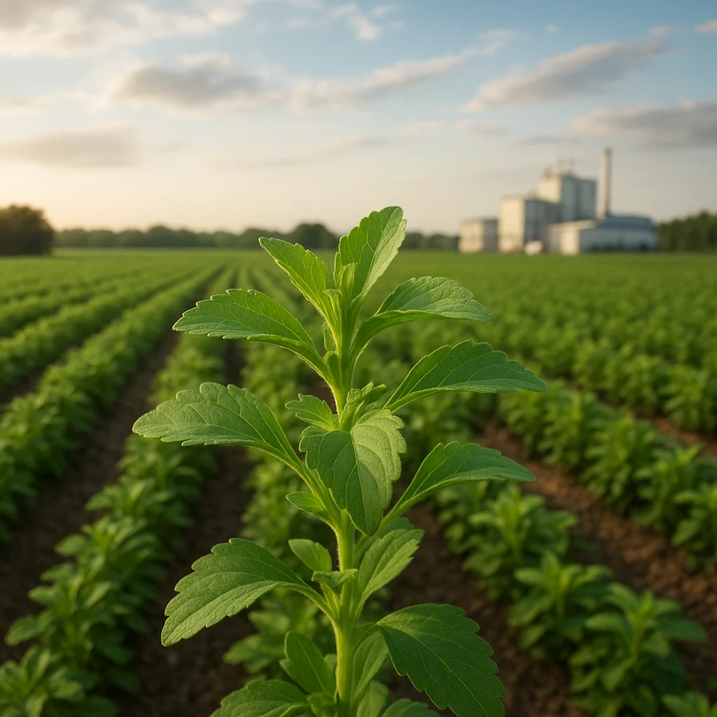 Stewia – naturalny słodzik z pola do przetwórni