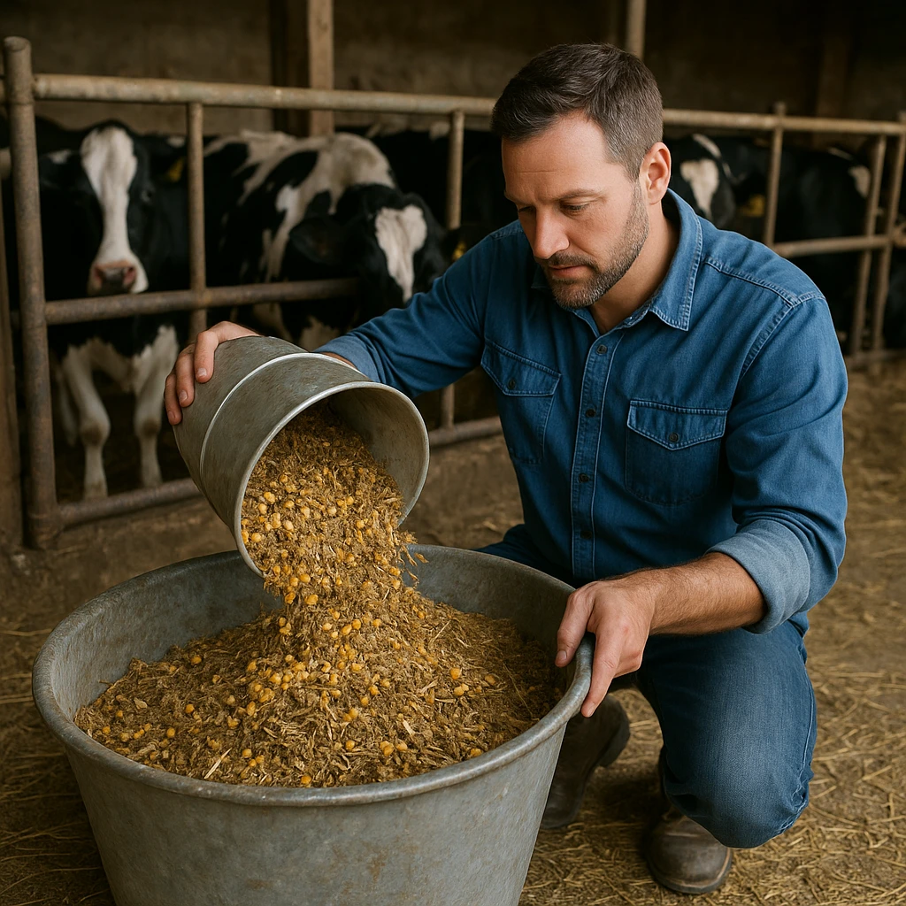 Jak przygotować tanią, ale wartościową mieszankę paszową w gospodarstwie?