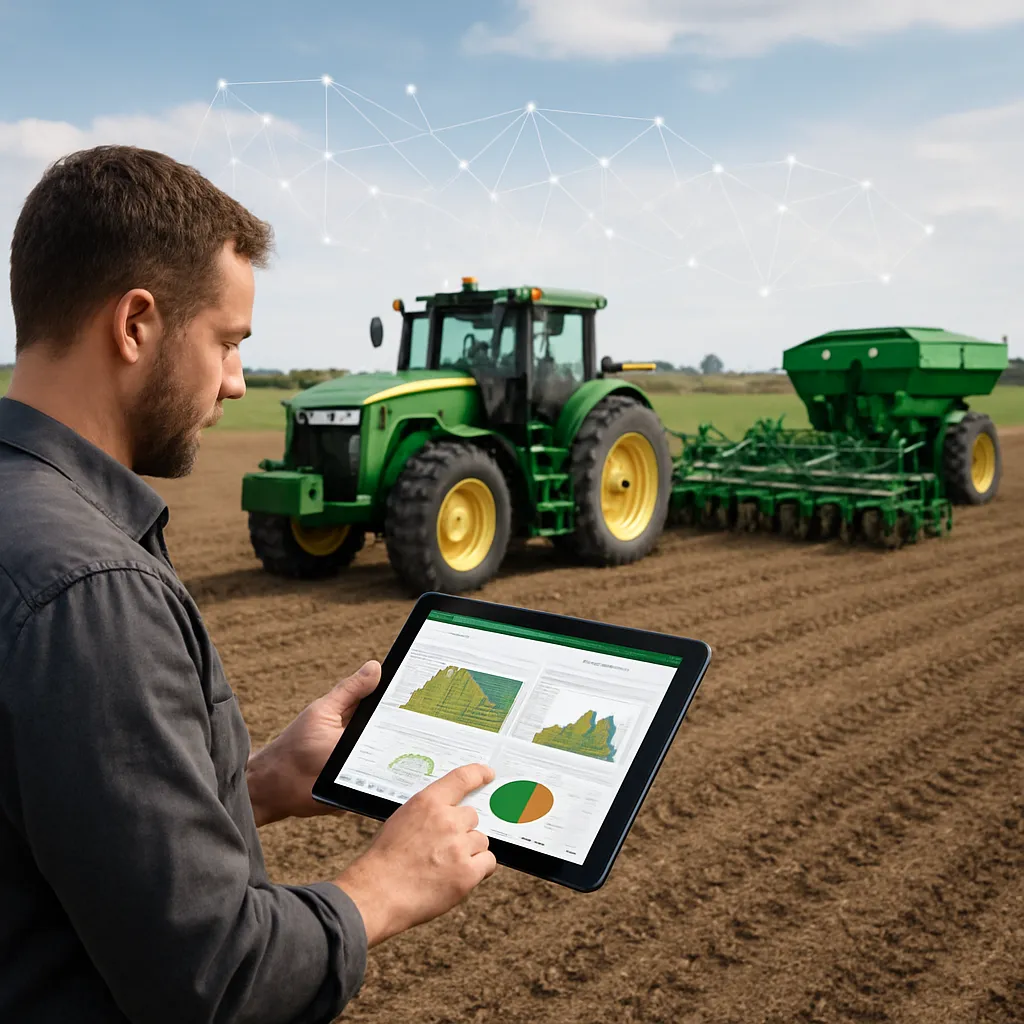 John Deere Operations Center – analiza danych maszyn rolniczych