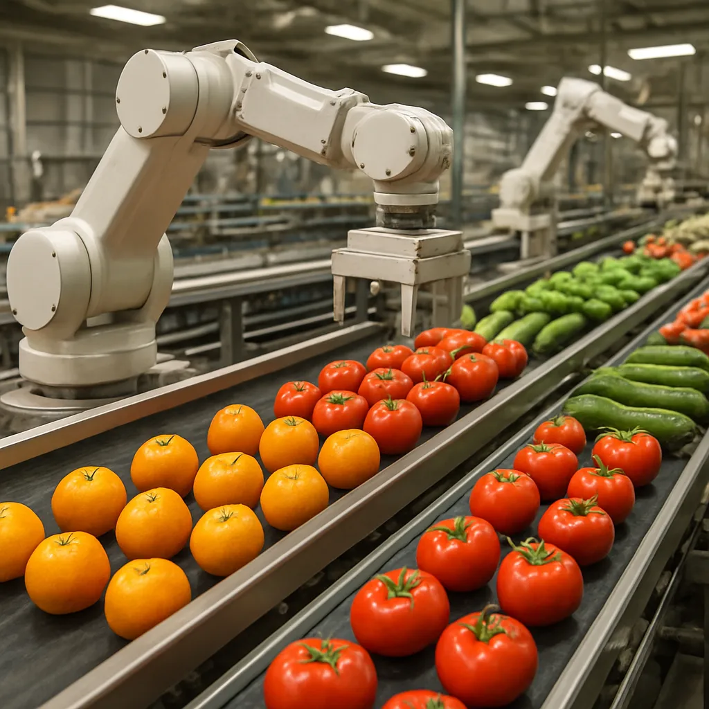Automatyczne systemy sortowania warzyw i owoców