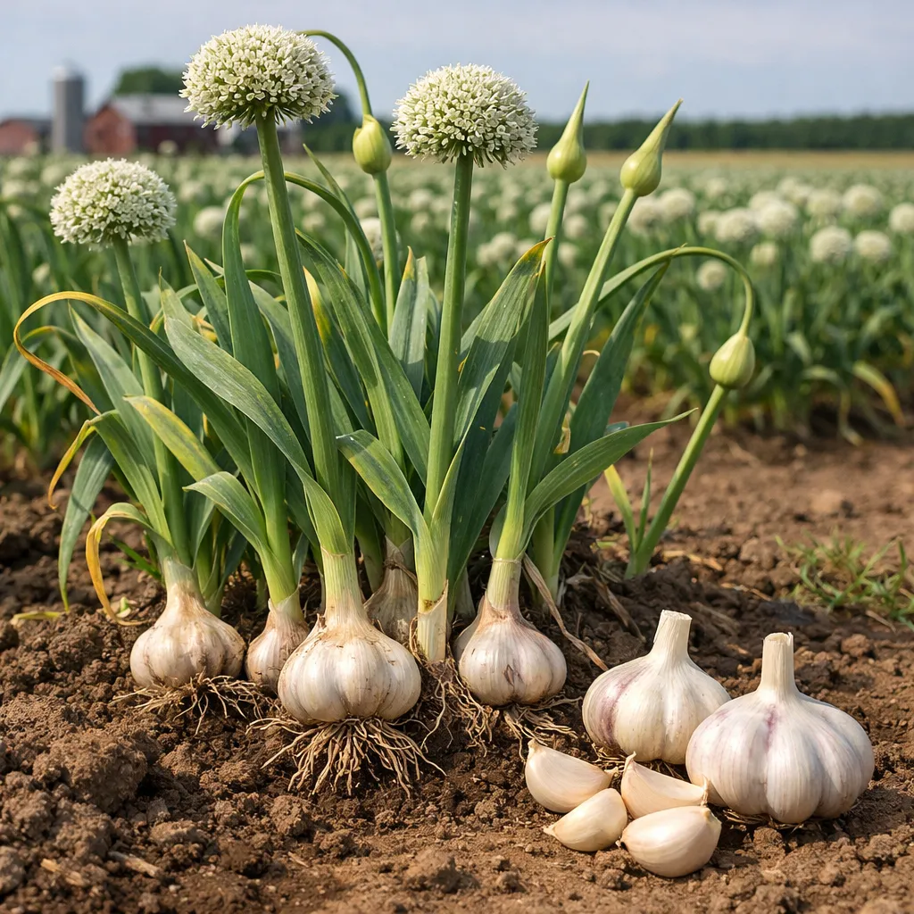 Czosnek pospolity – Allium sativum (warzywo)