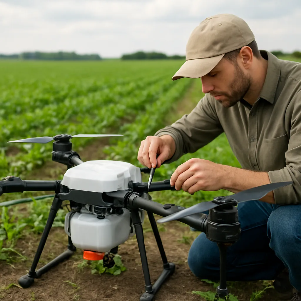 Serwis i konserwacja dronów rolniczych – praktyczny poradnik