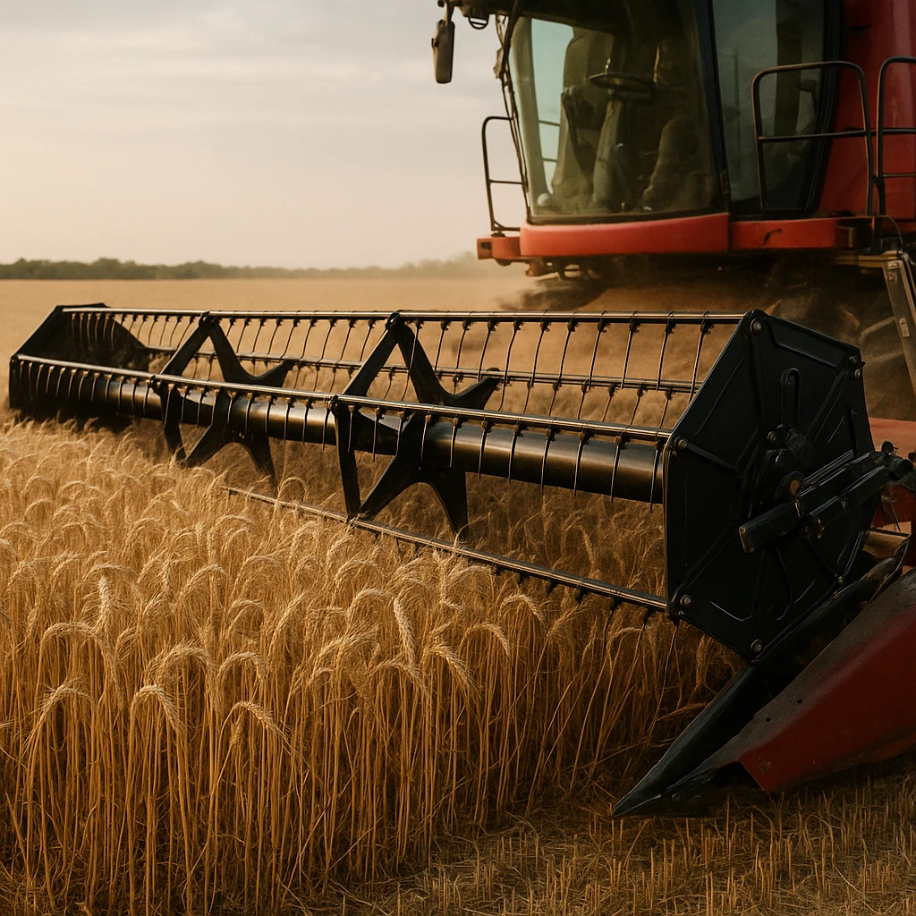 Zbiór pszenicy – optymalna wilgotność i ustawienia kombajnu