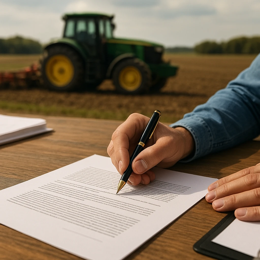 Jak sporządzić umowę użyczenia maszyn rolniczych, aby uniknąć podatku