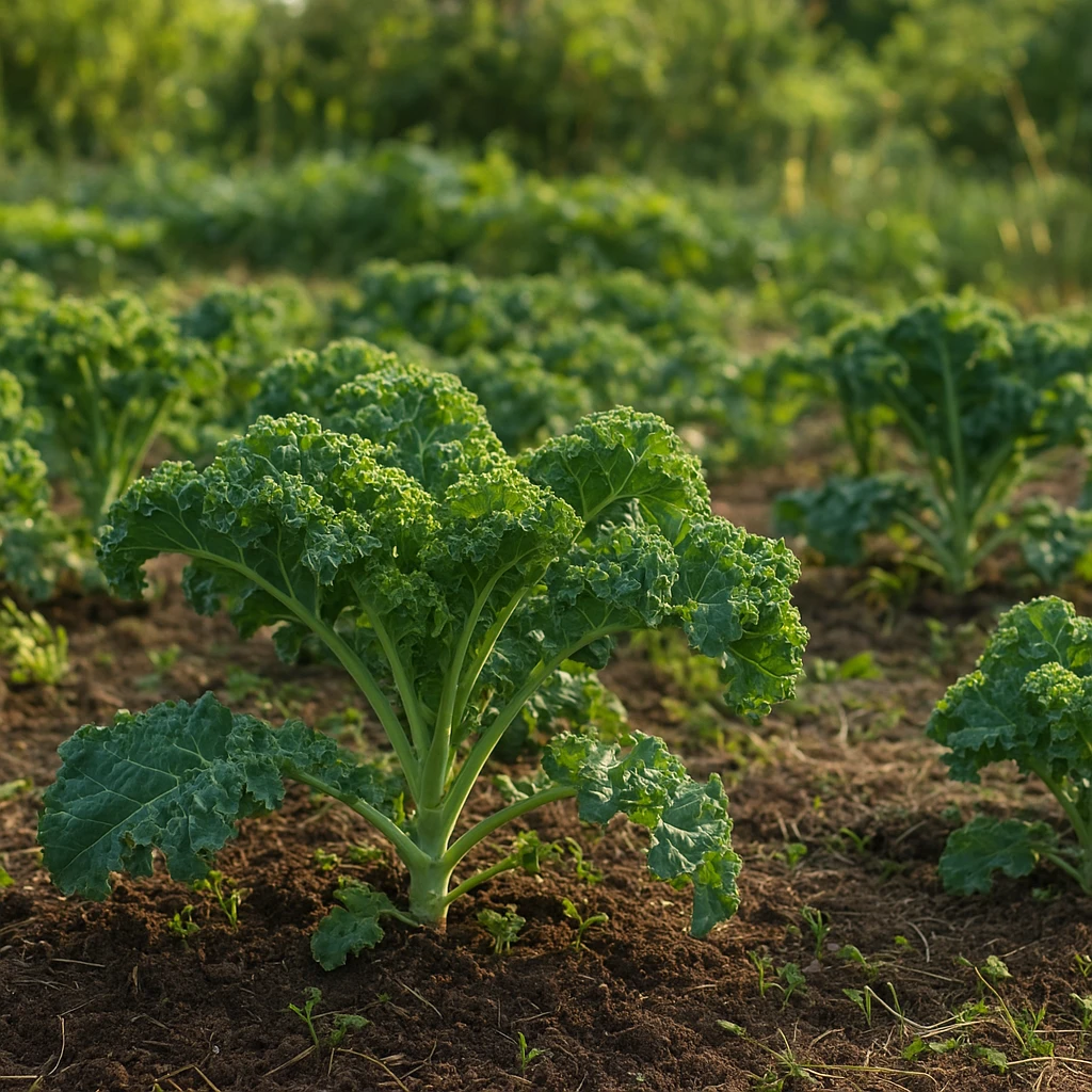 Uprawa jarmużu w systemie ekologicznym