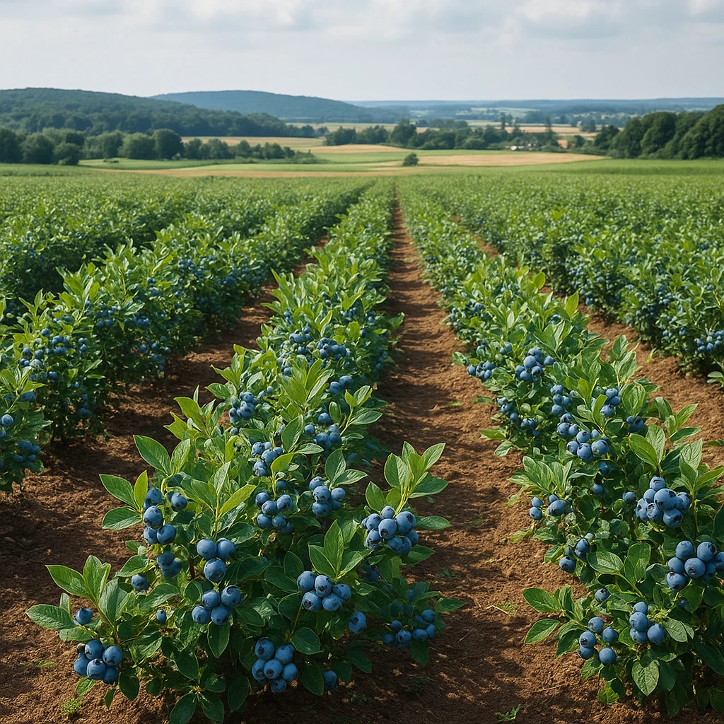 Gdzie w Polsce uprawia się najwięcej borówki amerykańskiej?