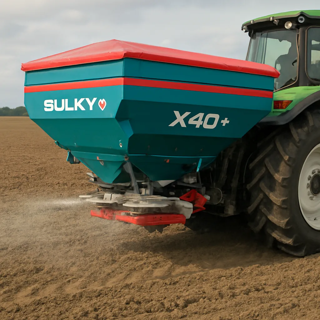 Sulky X40+ – rozsiewacz nawozów Sulky