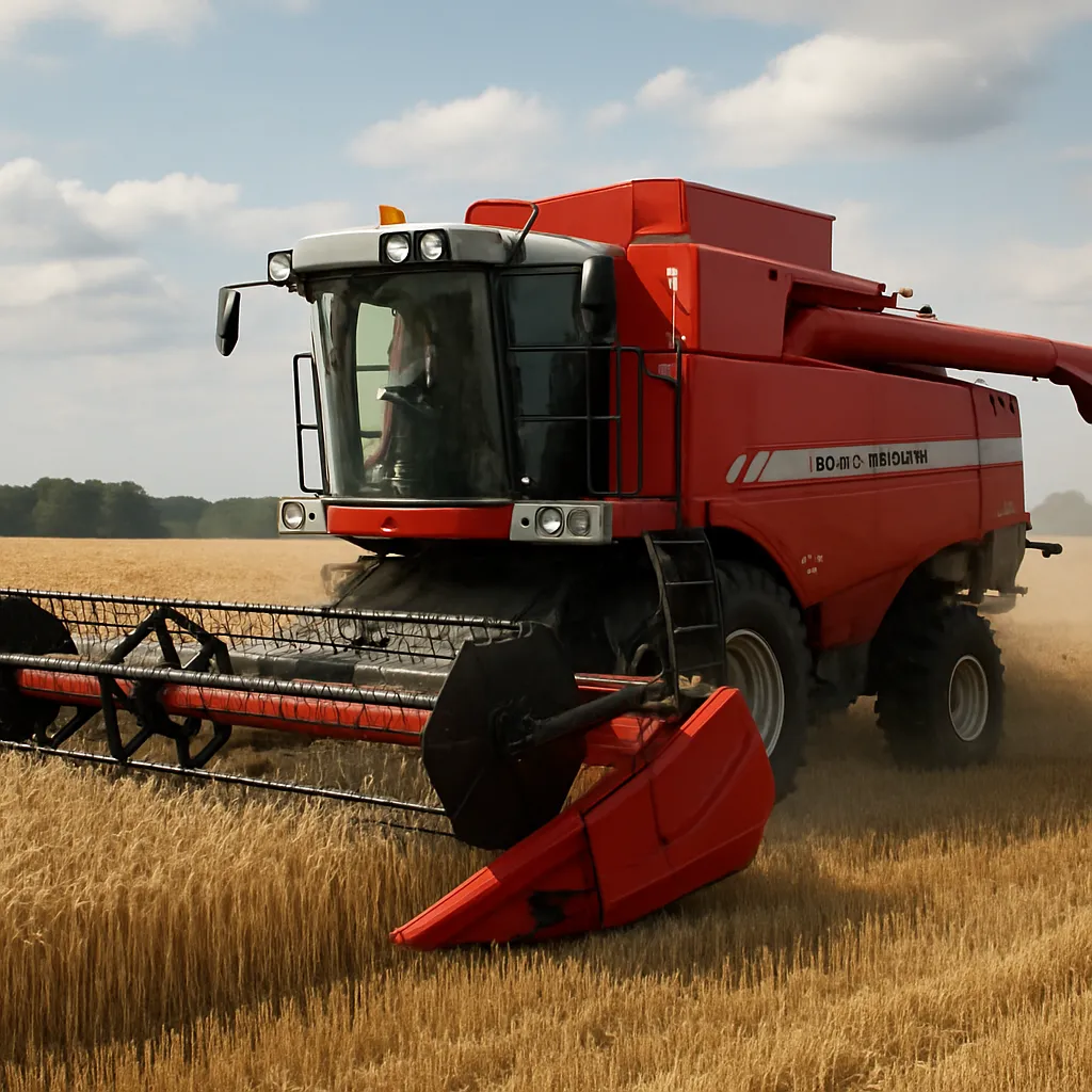 Kombajn Zbożowy 487 – Massey Ferguson