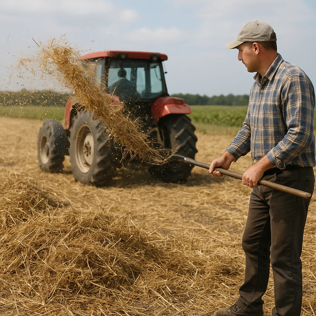 Zarządzanie resztkami pożniwnymi w systemach uproszczonych