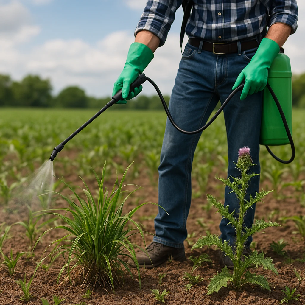 Zwalczanie chwastów wieloletnich – perz i ostrożeń w praktyce