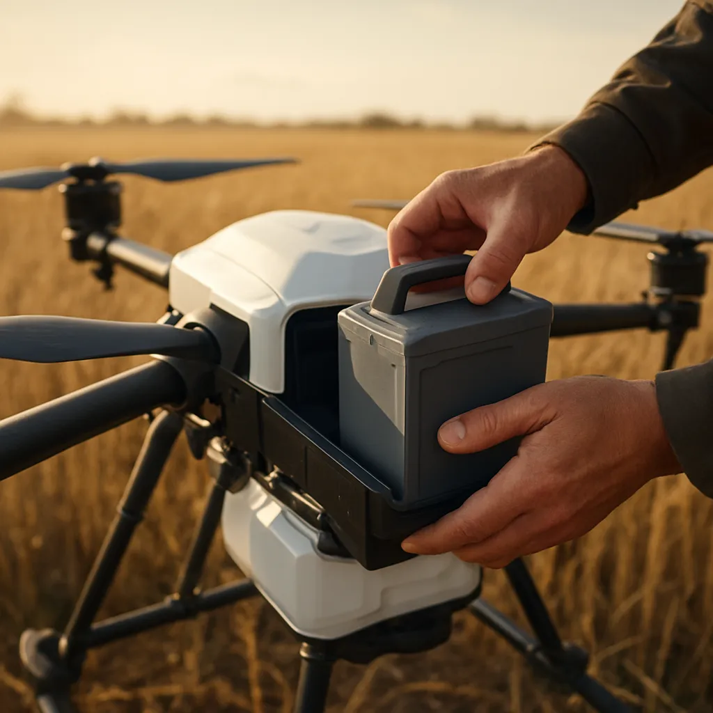 Akumulatory w dronach rolniczych – jak wydłużyć ich żywotność