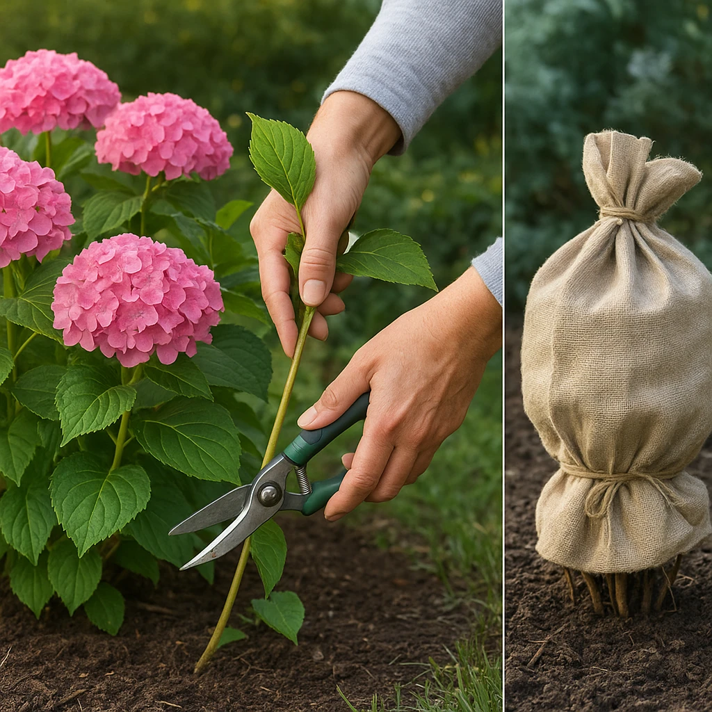 Hortensje ogrodowe – odmiany, cięcie i zimowanie