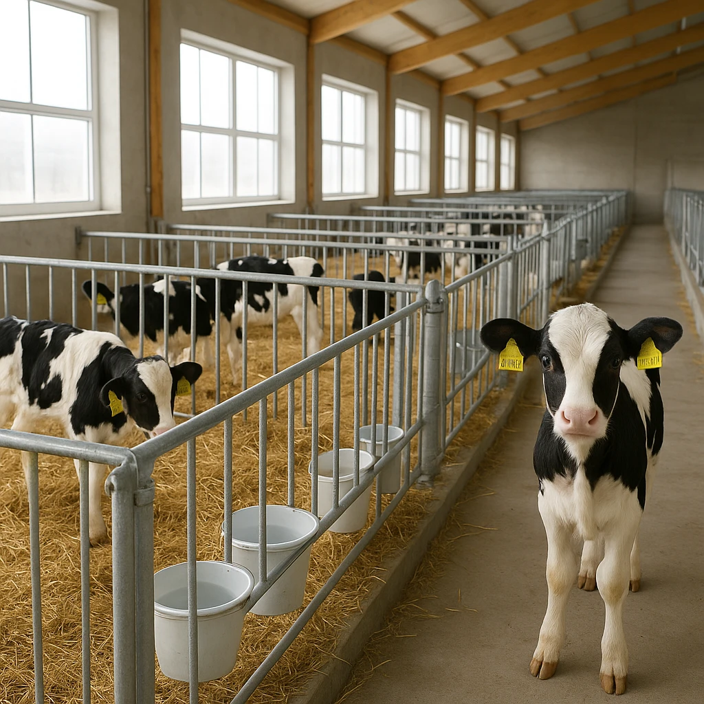 Jak zaprojektować odchowalnię cieląt?