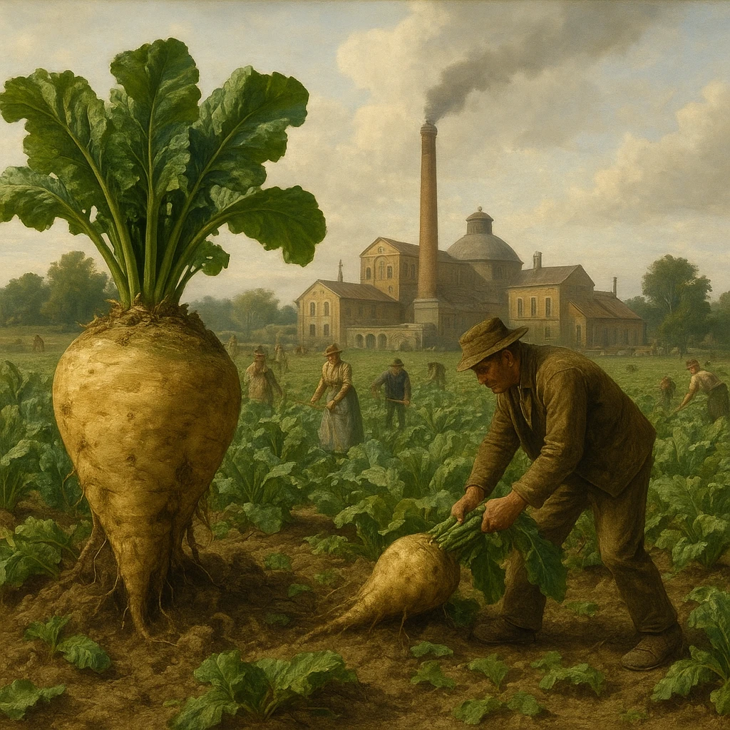 Burak cukrowy i rozwój cukrownictwa w XIX wieku